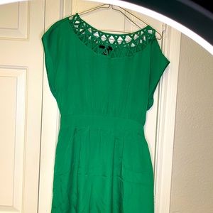 Emerald Green forever 21 dress
